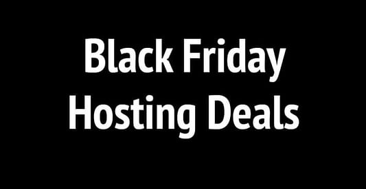 Best Black Friday Hosting Deals