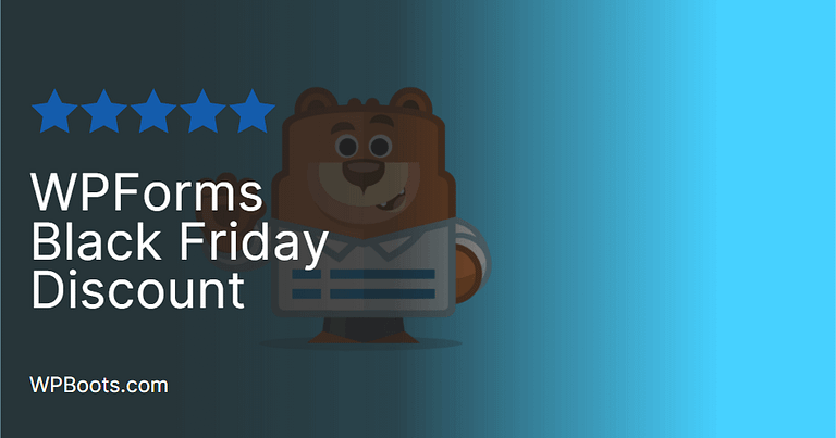 WPForms Black Friday Discount
