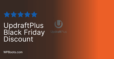 UpdraftPlus Black Friday Discount